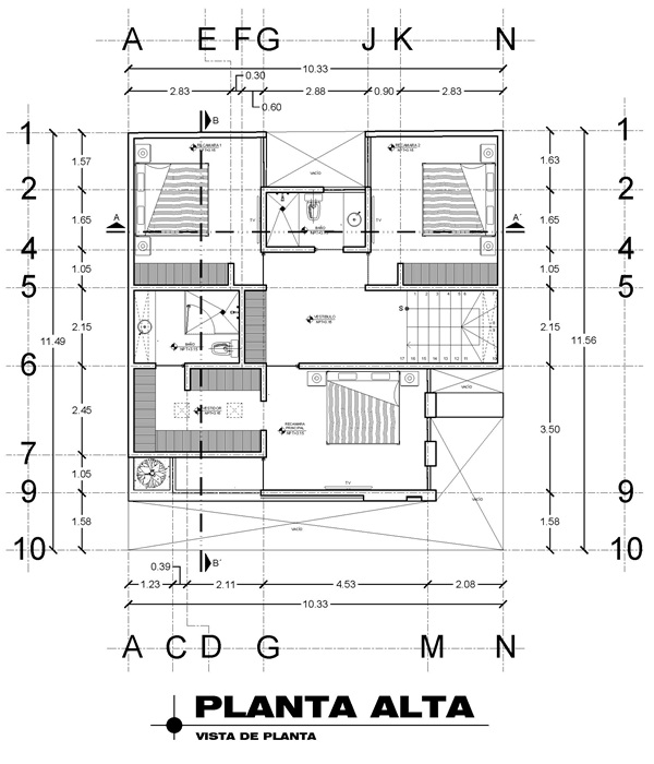 plano planta alta liliana