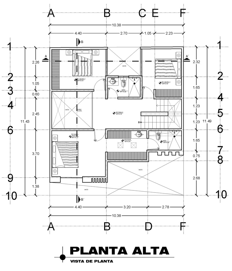 plano planta alta olivia